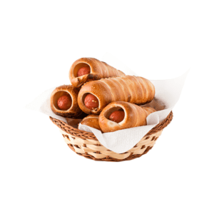 Lisnato pecivo s hrenovkom 70 g